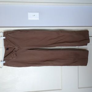Brown Wide Leg Pants, Gap, Size 6